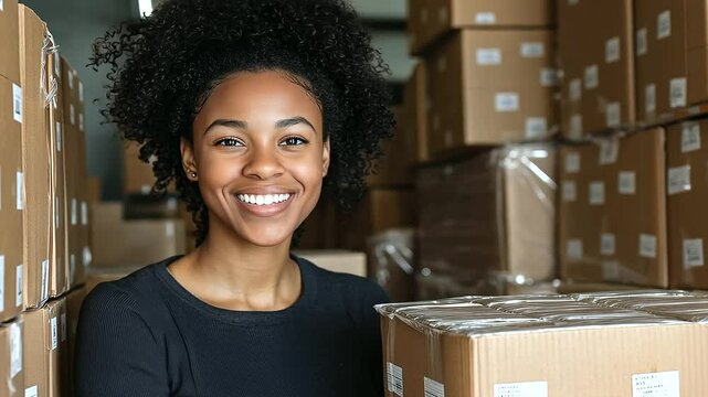 Asocialworkerorganizingadonationdriveforfamiliesinneed