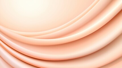 A soft, wavy fabric texture in warm peach tones, creating a soothing and elegant backdrop.