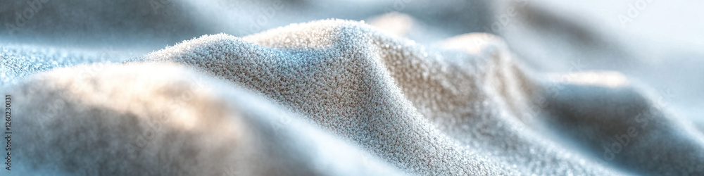 Poster granular textured surface with undulating forms