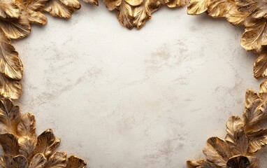 A vintage-inspired heart and floral pattern, designed in an elegant 1920s Parisian style with delicate gold detailing