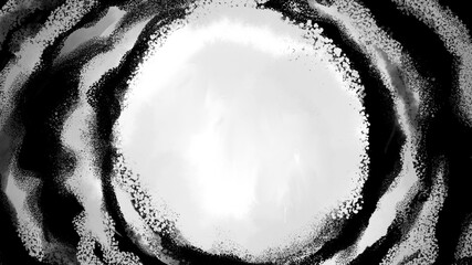 もやもやしたダークな暗雲の不吉なホラー漫画風背景