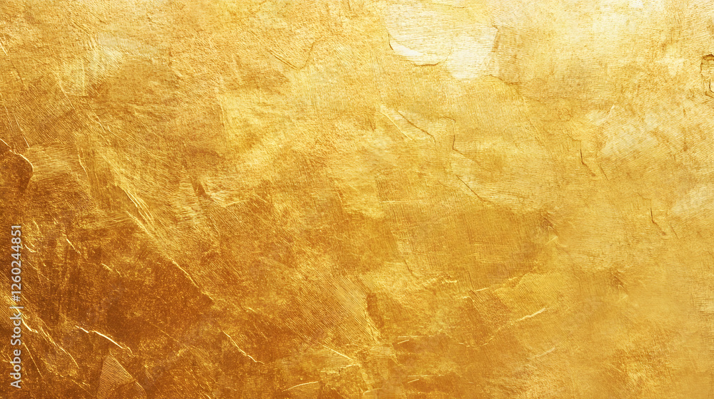 Fototapete a captivating abstract background showcasing a mesmerizing golden metallic texture with a shimmering