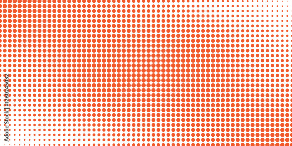 Poster minimal abstract orange gradient fluid background design with halftone dots colorful. future geometr
