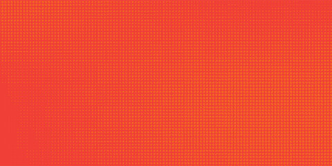 Minimal abstract orange gradient fluid background design with Halftone dots colorful. Future geometric patterns with line effect.