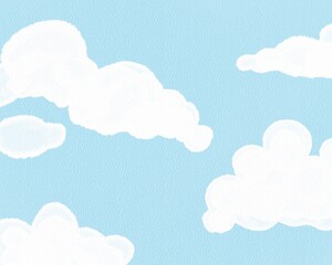 Clouds and blue sky