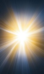Obraz premium Bright light burst on dark background, ideal for design or abstract concepts