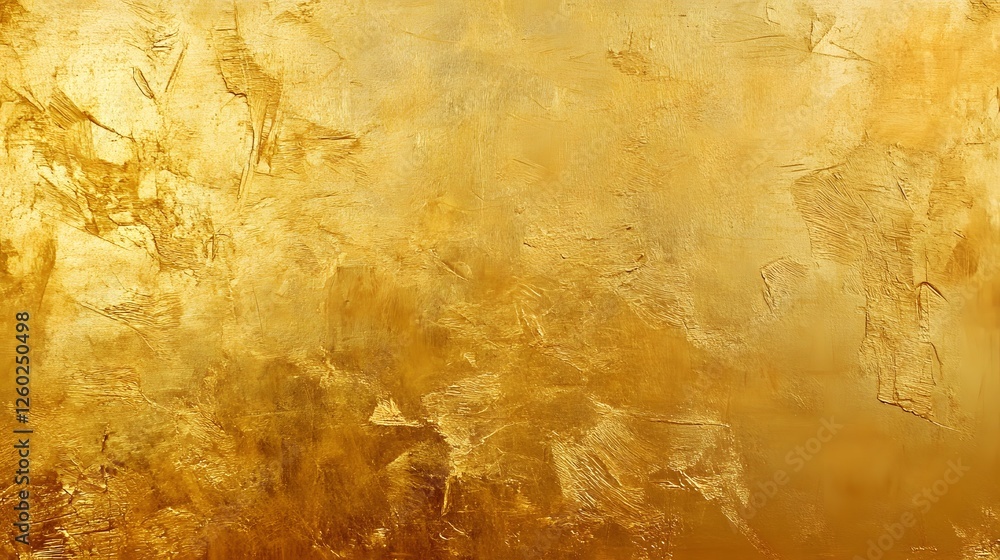 Poster abstract background with a vintage golden grunge texture and an aged weathered metallic surface the 