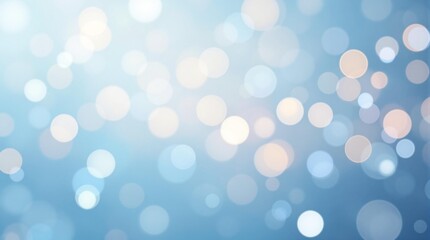 airy blue and white bokeh: a soft blurred background with dreamy highlights, creating a calming and ethereal atmosphere
