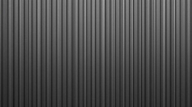 corrugated metal texture: a close-up of a grooved metal surface, creating a modern and industrial background - Powered by Adobe