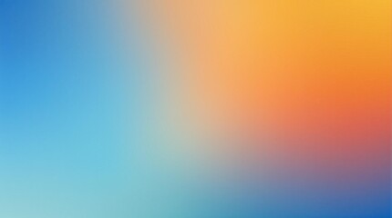 vibrant blue and orange blend: a smooth gradient backdrop evoking warmth and energy, reminiscent of a sunset
