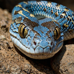 Fototapeta premium snake in the sun