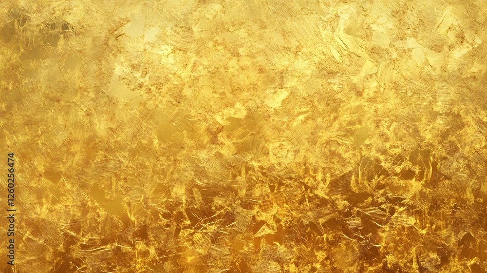 Poster captivating abstract background featuring a mesmerizing golden metallic textured surface that exudes