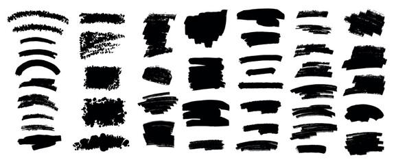 A collection of versatile brush strokes for creating unique designs. Perfect for creating abstract, textured designs for backgrounds, posters, and other graphic design projects