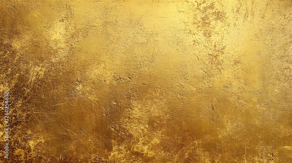 Poster captivating abstract background with a shimmering golden metallic texture radiating a warm and lumin