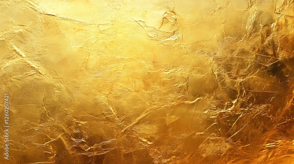 Fototapete captivating abstract texture with a rich golden hue and an intricate ornamental pattern that exudes 
