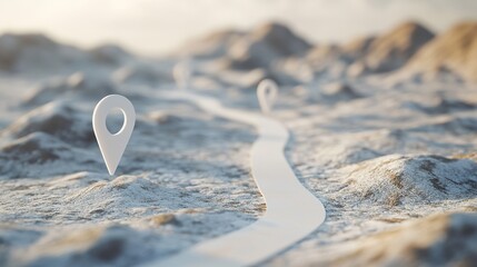 Three-dimensional positioning navigation system