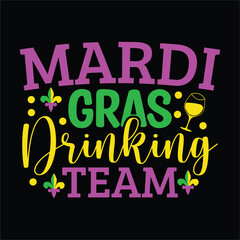 Mardi Gras Drinking Team