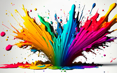 Exploding Paint colours 6