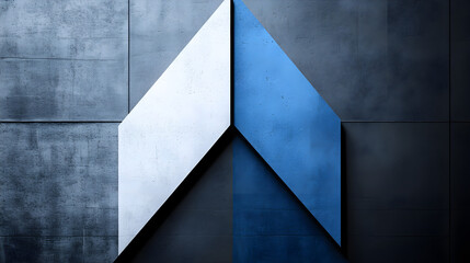 Geometric design elements urban environment abstract art contemporary style close-up view modern aesthetics