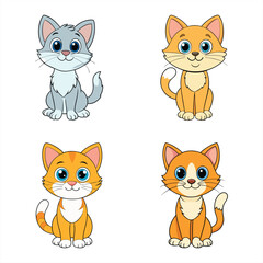 Stylized Cat Silhouette Vector – Perfect for Digital & Print Use