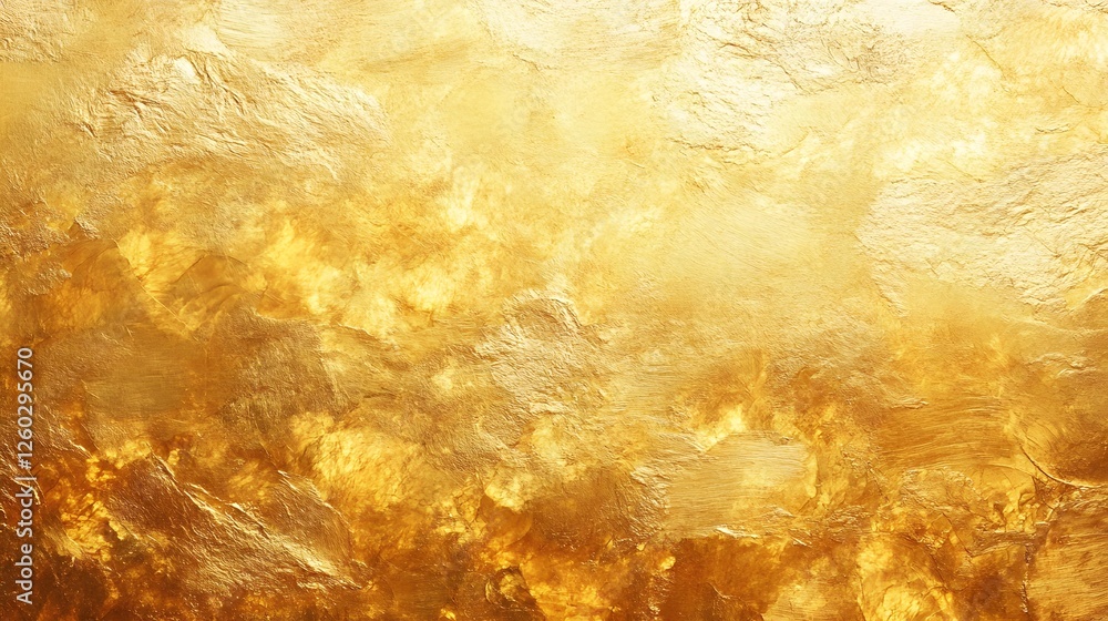 Fototapete magnificent golden abstract texture background with radiant light and shimmering sparkles luxurious 