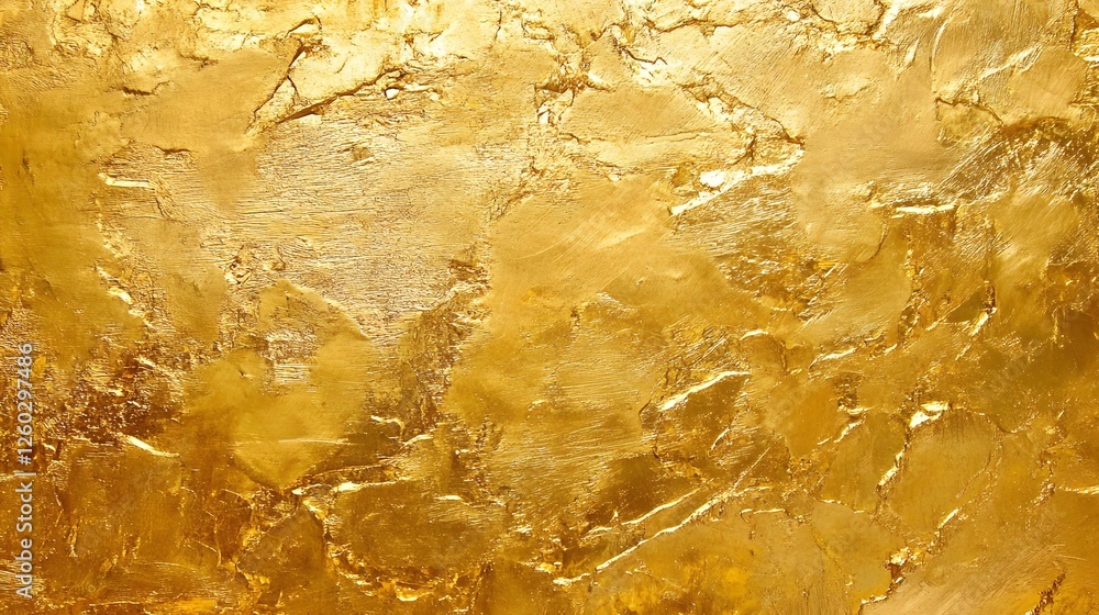 Poster magnificent metallic masterpiece a captivating golden abstract textural background with shimmering g