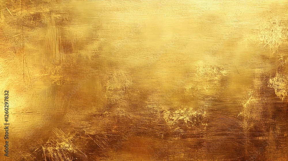 Poster mesmerizing abstract background with a rich glimmering golden texture that shimmers with metallic un