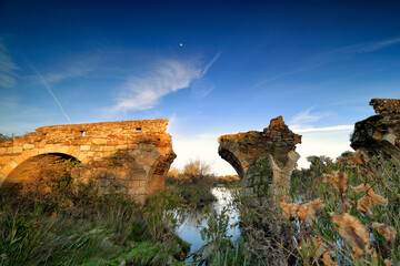 Fototapeta premium ruins of the castle