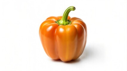 Orange Bell Pepper Still Life
