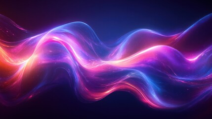 Abstract energetic waves with dynamic lighting. Featuring vivid contrasts and vibrant effects. Emphasizing motion and intensity. Ideal for modern and high-energy designs.