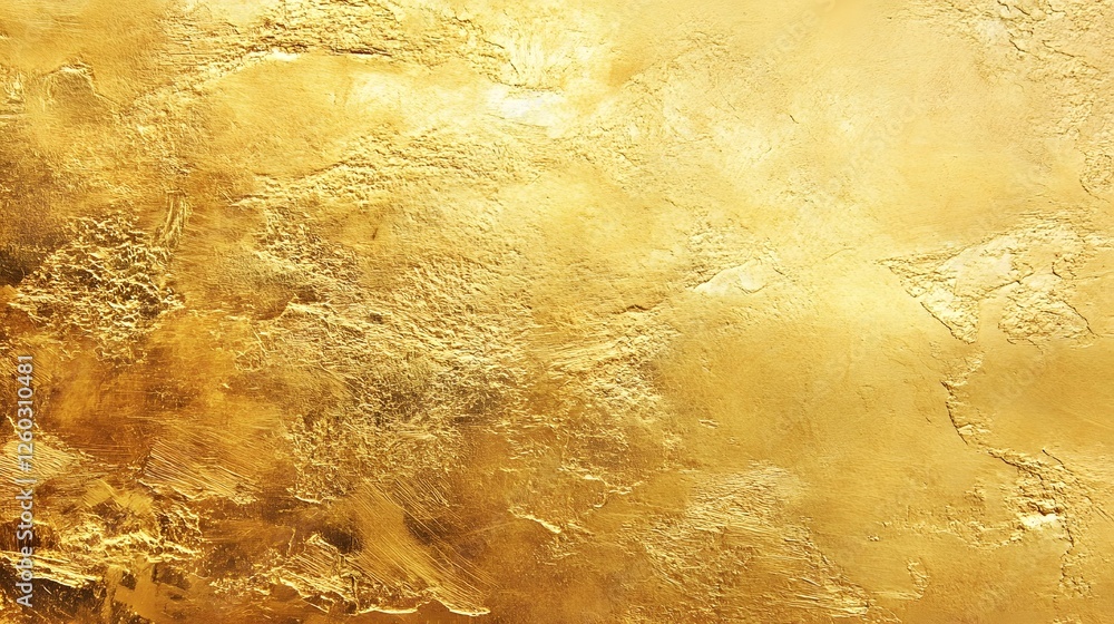 Fototapete shimmering metallic golden abstract background with a granular textured surface the image has a rich