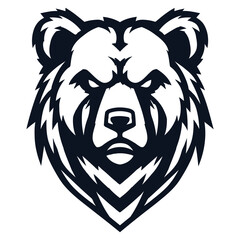Bold Bear Esports Logo – Modern Vector Mascot for Gaming & Sports Teams
