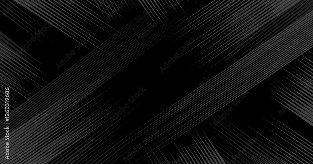 Poster abstract black parallel lines background. dynamic interplay of sharp. diagonal black lines that crea