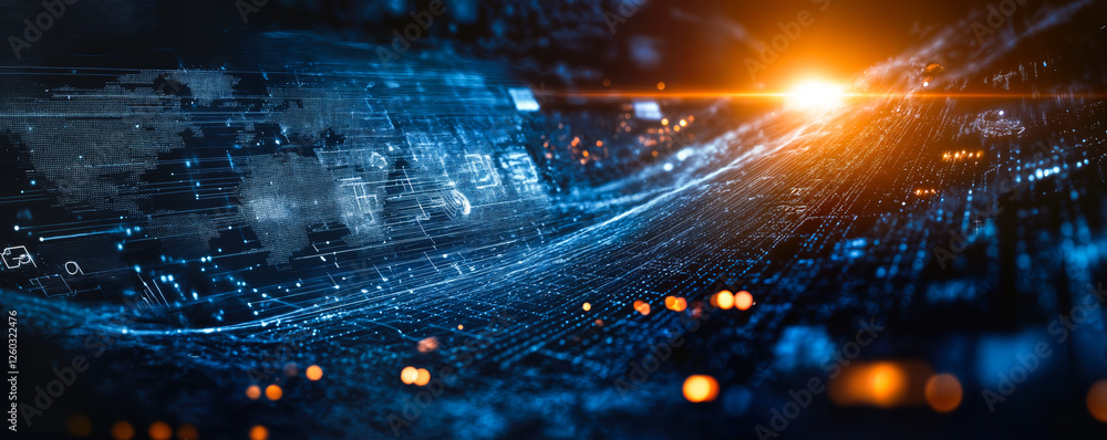 Poster global data science and ai network technology for business intelligence and big data management