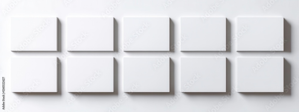 Poster editable text box layouts, diverse arrangements, clean white background, user-friendly design for ea