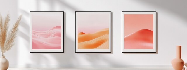 Editable graphic poster templates on a clean white background, versatile designs for various creative projects, customizable layout options available