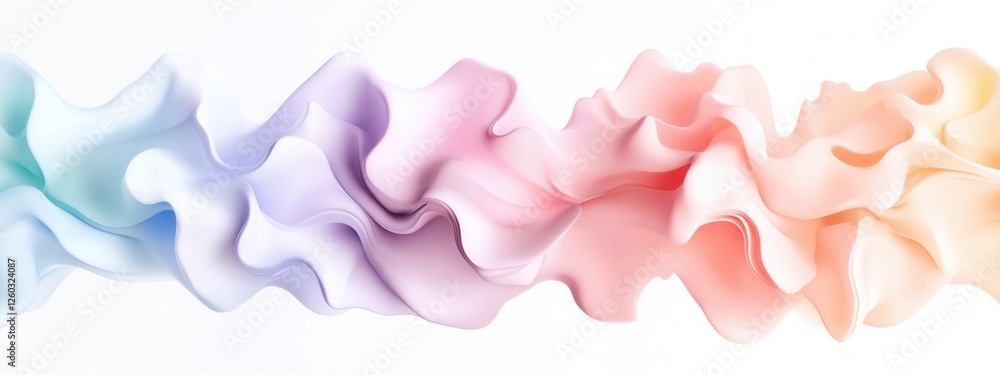 Poster editable gradient transitions on a clean white background, showcasing a variety of color blends and 