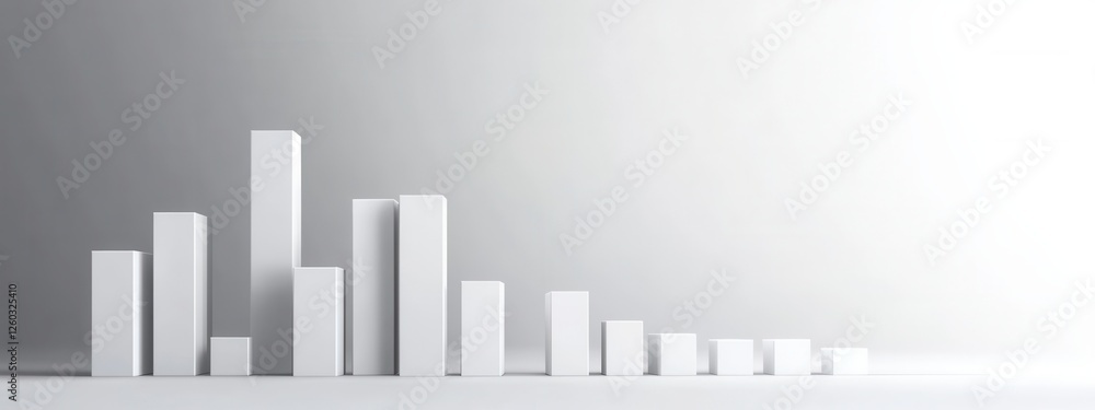 Poster editable bar chart templates on a clean white backdrop, designed for data visualization and presenta