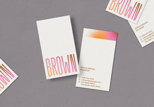 Elegant Business Card Layout
