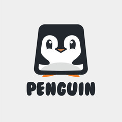 Cute penguin likened to a different object