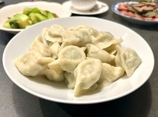 水餃子　家庭料理