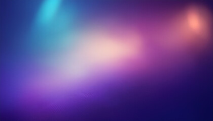 Purple blue light leak effect background. Film bokeh flare overlay. Abstract blur ultraviolet gradient wallpaper backdrop.