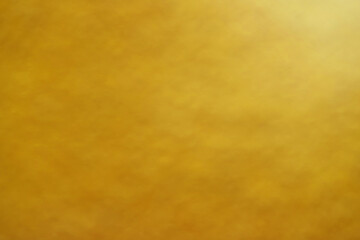 Pop Art Surreal Yellow Gold Colored Cloud Layer on Evening Sky