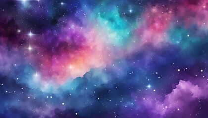 Obraz premium space background with stars