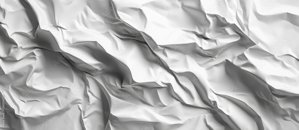 Poster crumpled silver gray metallic texture background for blank mockup and creative design projects with 