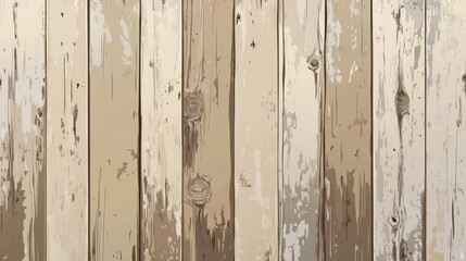 Rustic Wood Texture Background with Weathered Paint and Grain Details