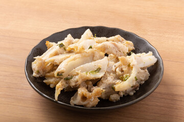 やげん軟骨　ネギ塩焼き