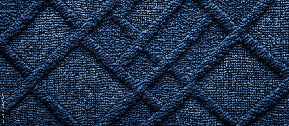 Poster wool carpet texture featuring a unique subtle pattern with ample empty space for personalized text o