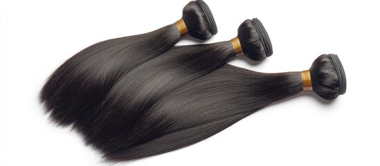 Straight black human hair weave extensions bundles premium quality strands for versatile styling and natural look. Perfect for beauty enthusiasts.