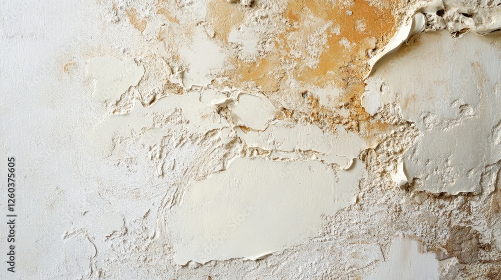 Poster textured abstract oil painting background with neutral tones and copyspace for custom text or design